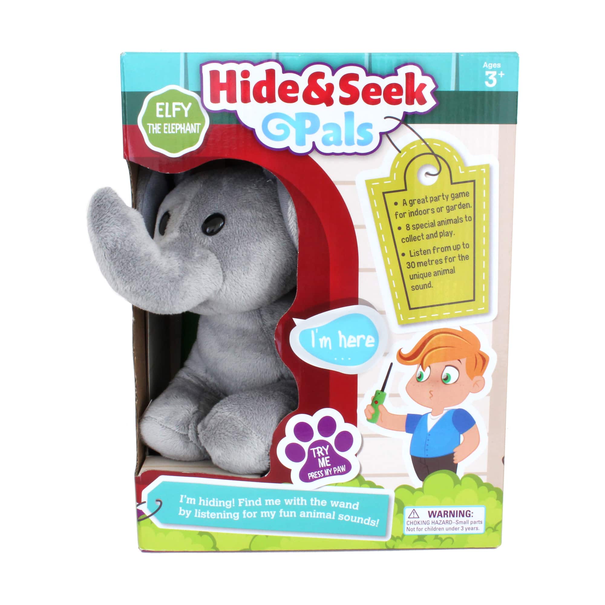 Hide & Seek Pals - Elfy the Elephant